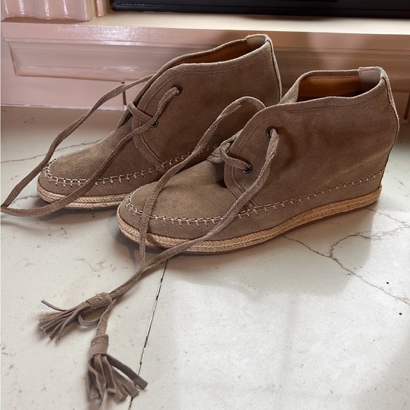 3 pairs of Suede Booties (size 9.5) - Picture 3 of 4